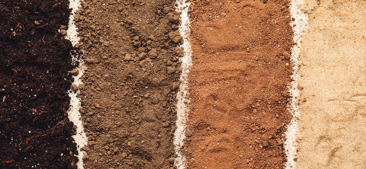 Soil Types: Sand, Loam, Black Soil