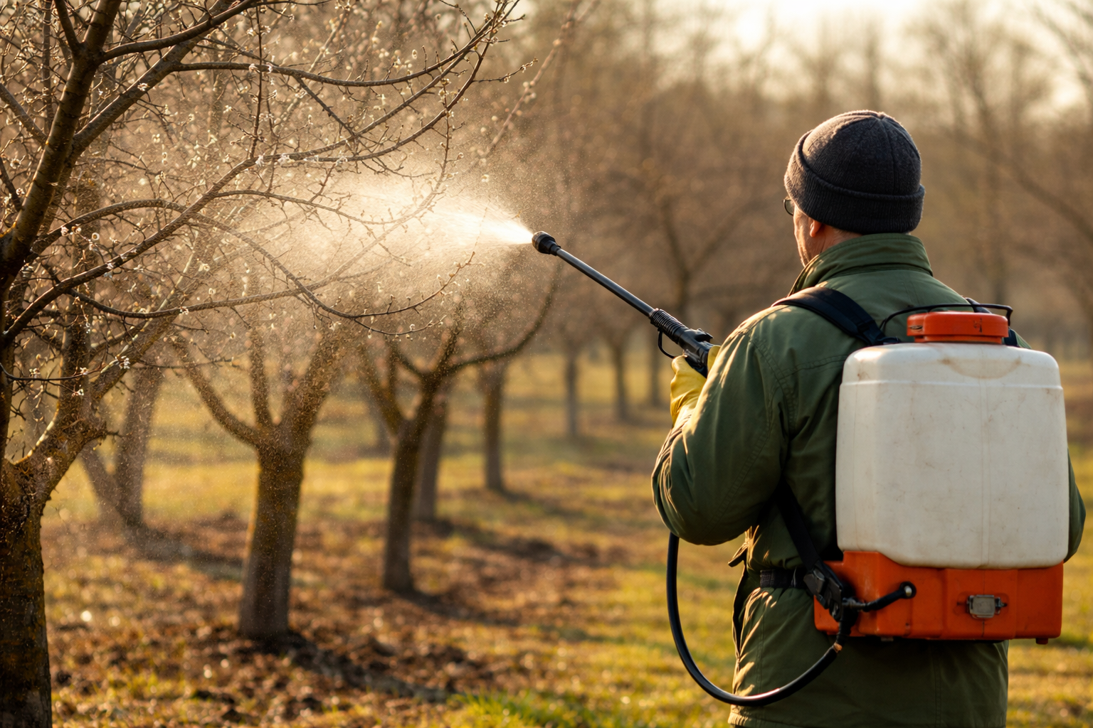 First Spring Orchard Treatment: When and What to Spray on Trees